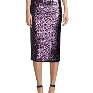 Le Superb Sequin Midi Skirt - NWT New With Tag, Size Small Valentine Outfit